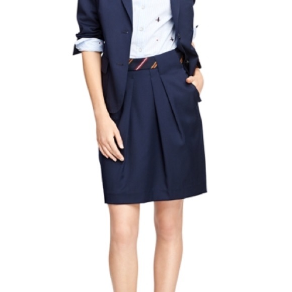 Brooks Brothers Dresses & Skirts - Brooks Brothers Navy Skirt